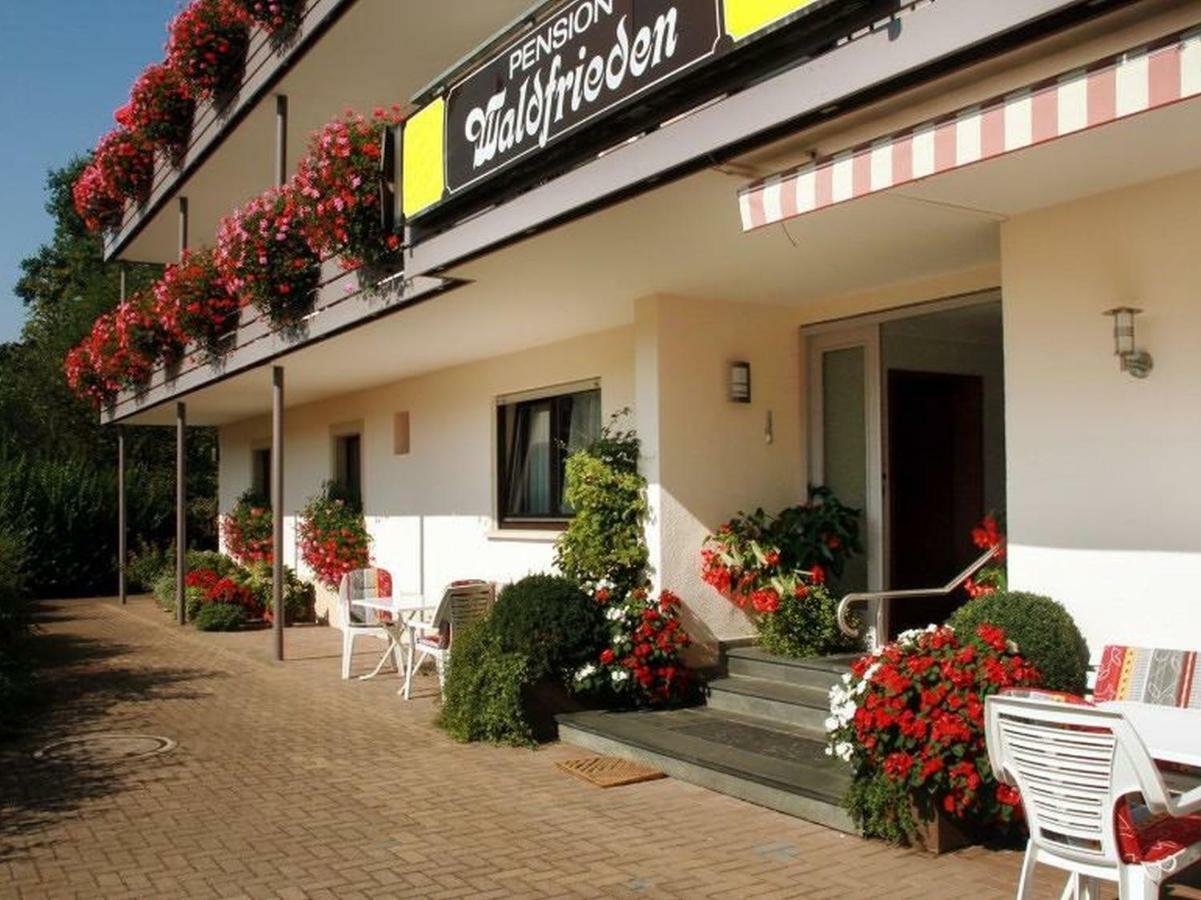 Pension Waldfrieden Oberharmersbach Buitenkant foto